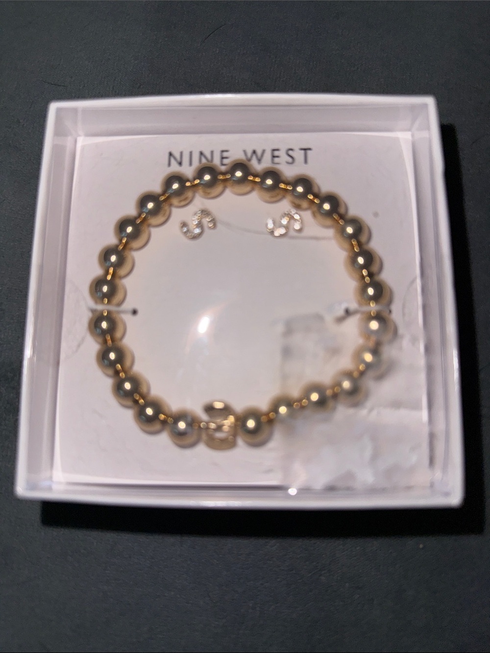 Nine West S Bracelet and Earrings